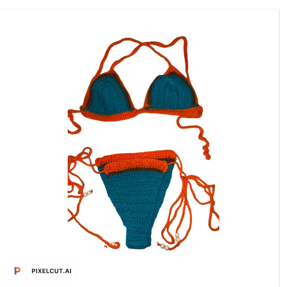 Hand made crochet bikini